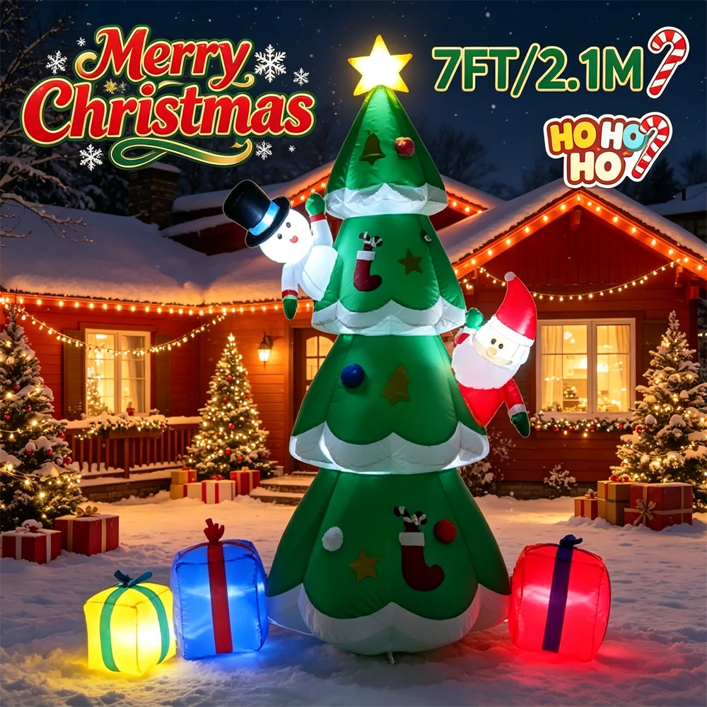 7-stopowy, świecący, nadmuchiw – Christmas Tree Artificial recenzja i cena