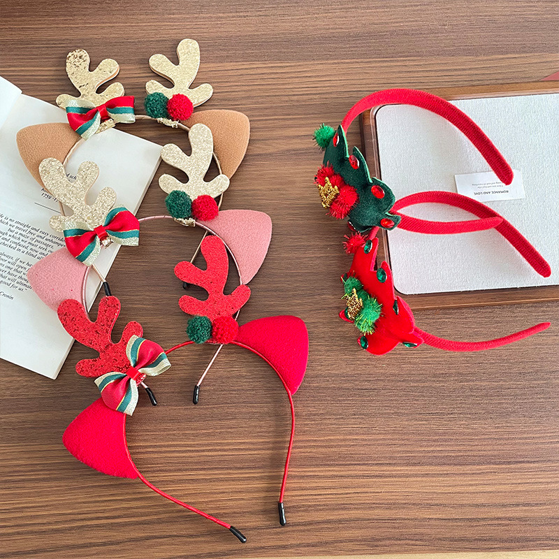 Opaska na głowę z pluszowymi r – Reindeer Antlers Headband recenzja i cena