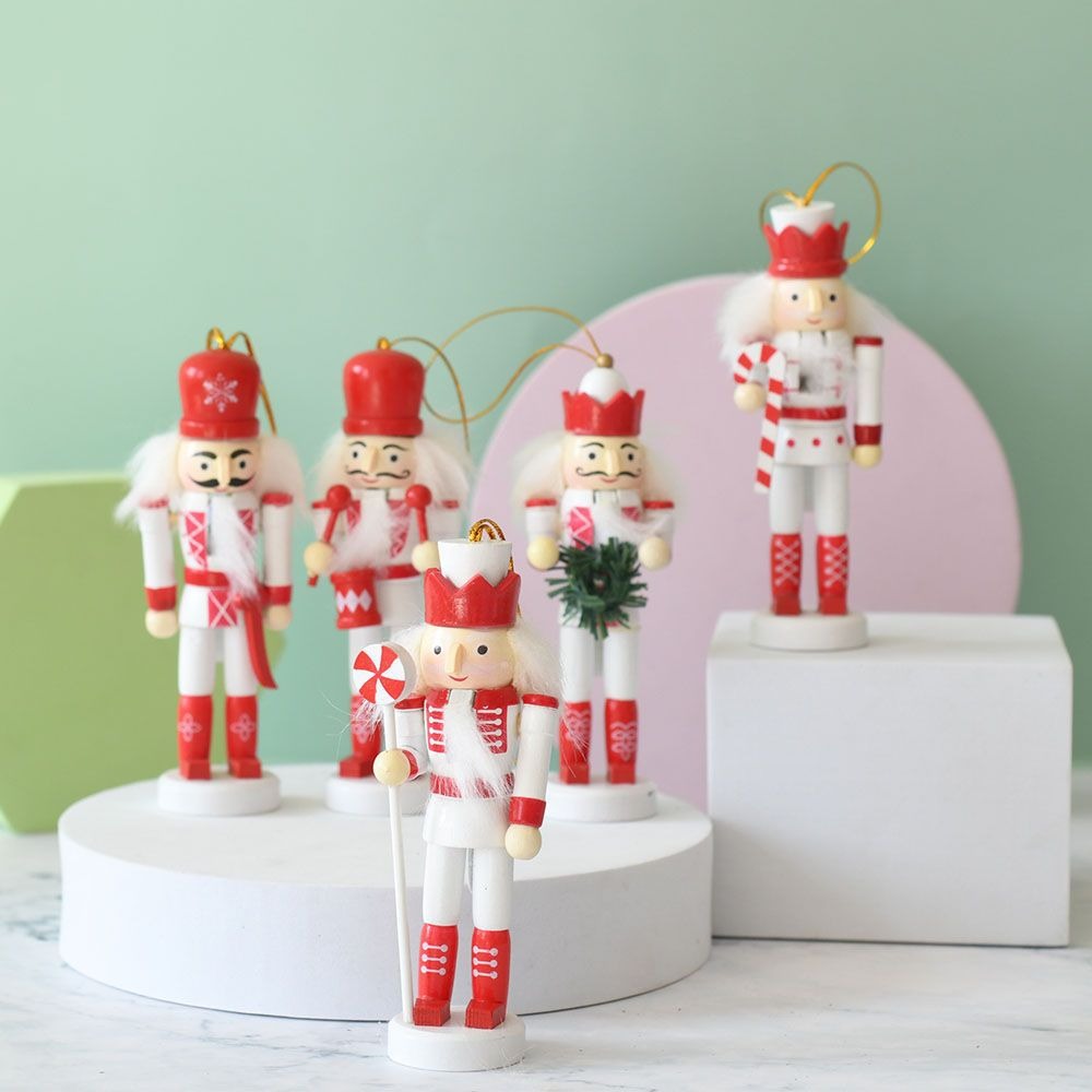 5 SZT. Ręcznie Rysowane Figurk – Nutcracker Figurine recenzja i cena