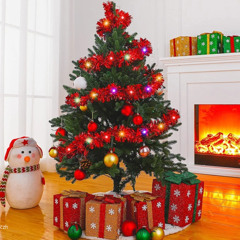1 szt. 5-metrowa świąteczna gi – Tinsel Garland Decoration recenzja i cena